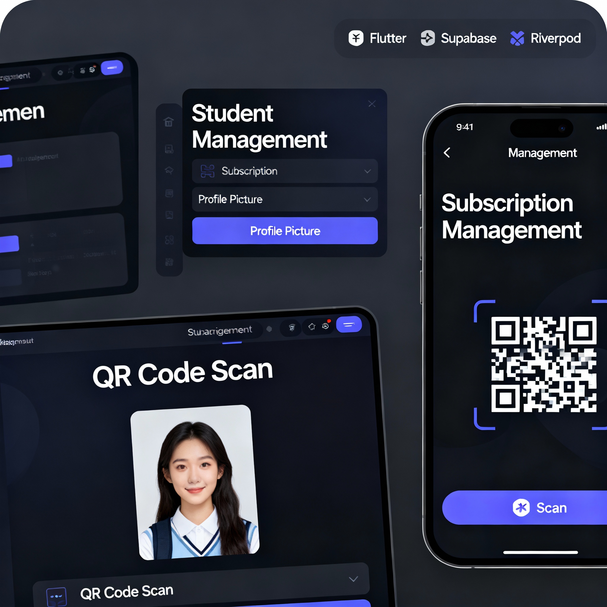 IQRA Library Registration App - Mobile & Dashboard System